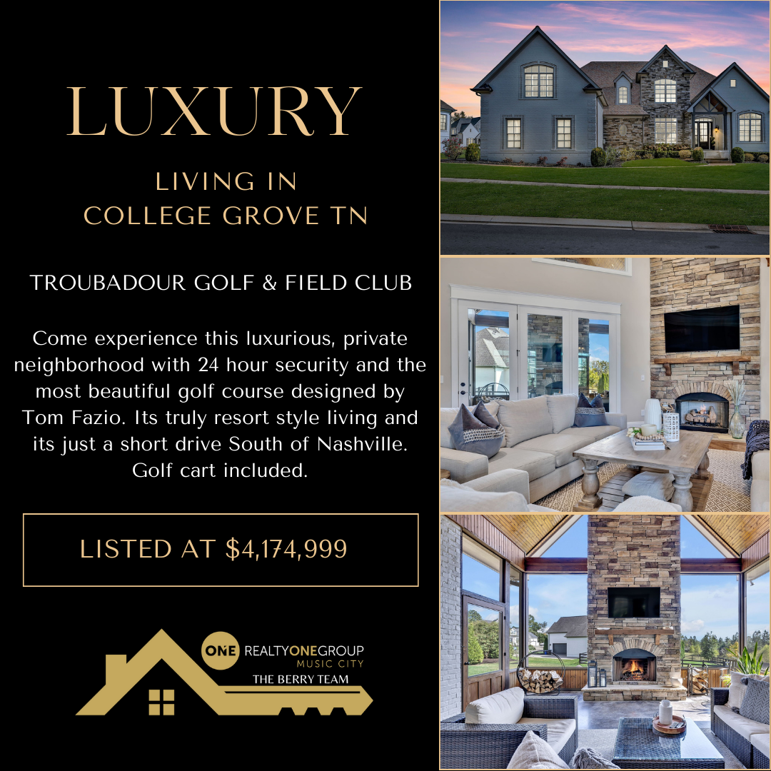 Explore Your Dream Home: Luxury Living at Troubadour Golf & Field Club!