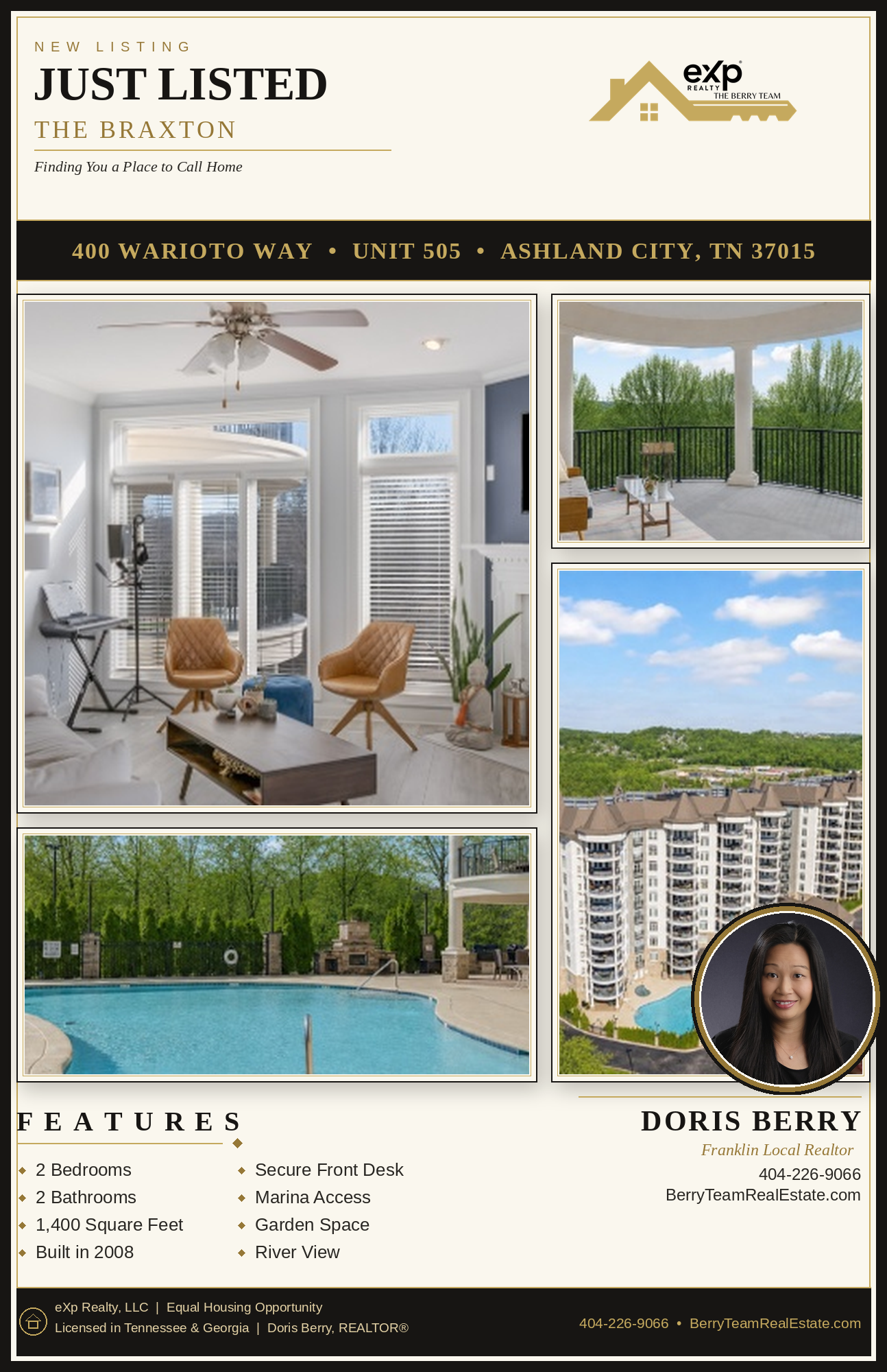 New Listing: Marina-Front Condo Living at Harpeth Shoals in Ashland City, TN